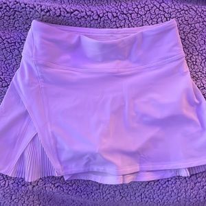 lululemon play off the pleats skirt
